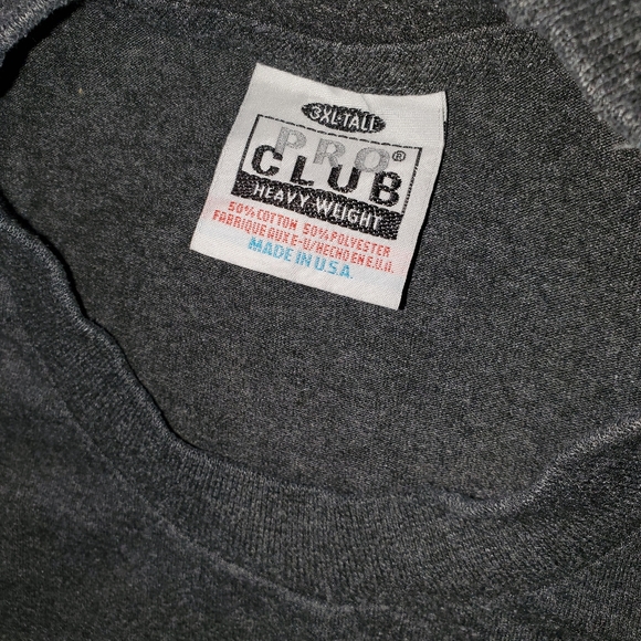 pro club Shirts Grey Pro Club 3xl Tall Shirt Poshmark